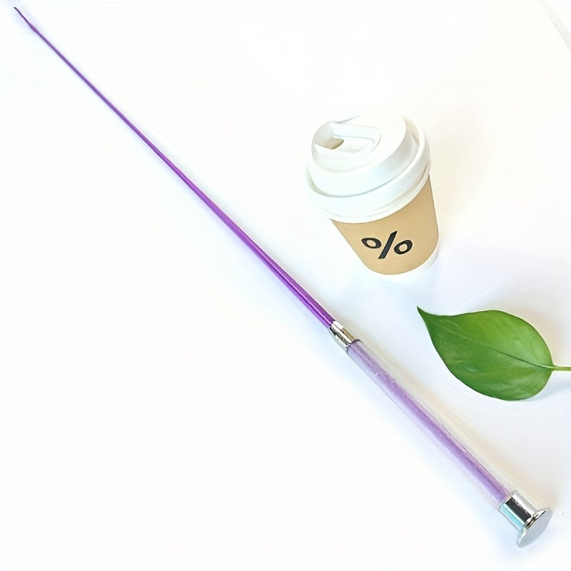 110cm 4 Colors Professional Elegant British-Style Horse Whip - Resin Material, with Golden Accents, Ideal for Riding, Training, and Wild Riding, Perfect Horse Riding Gear | Elegant Whip Design |