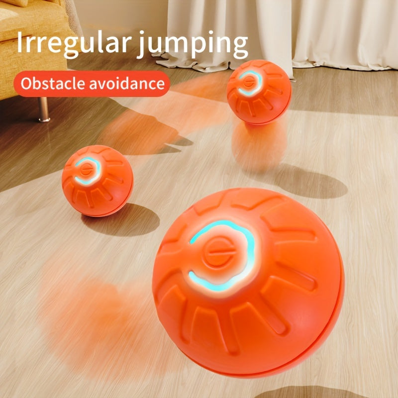 Interactive Electric Jumping Ball Dog Toy - Durable, and Safe for Small to Medium Breed Dogs - Keep Your Pet Entertained and Prevent Destructive Chewing