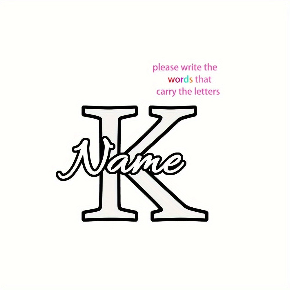 Customized bedroom personalized double-sided letter LED mirror light, USB power supply, suitable for room wall, bathroom, neon light mirror, Christmas Valentine's Day birthday gift (1pc)