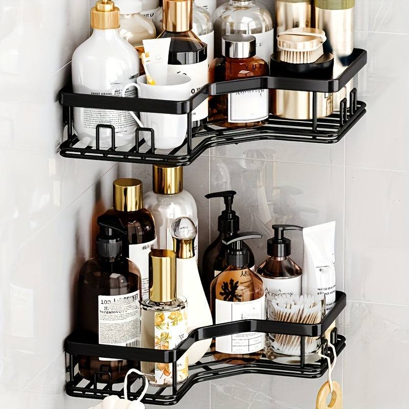 2pcs Bathroom Shelves