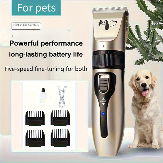 Teddy Pet Professional Grooming Clipper, High-Power Electric Clipper for Large Breeds, Professional Pet Shop Use, for Cats Dogs Pets Hair Care Accessories Tool Sets
