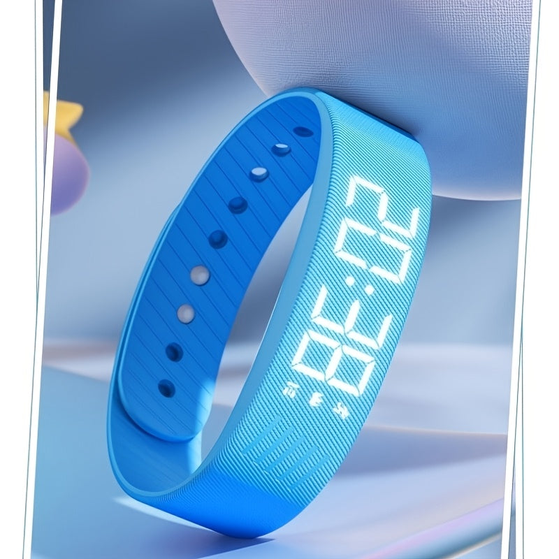 New Multi-functional Simple and Stylish Unisex Digital Watch, featuring alarm, pedometer, timer, night light, designed for students with a lightweight and comfortable fit. Ideal for any occasion—perfect as a holiday gift. I
