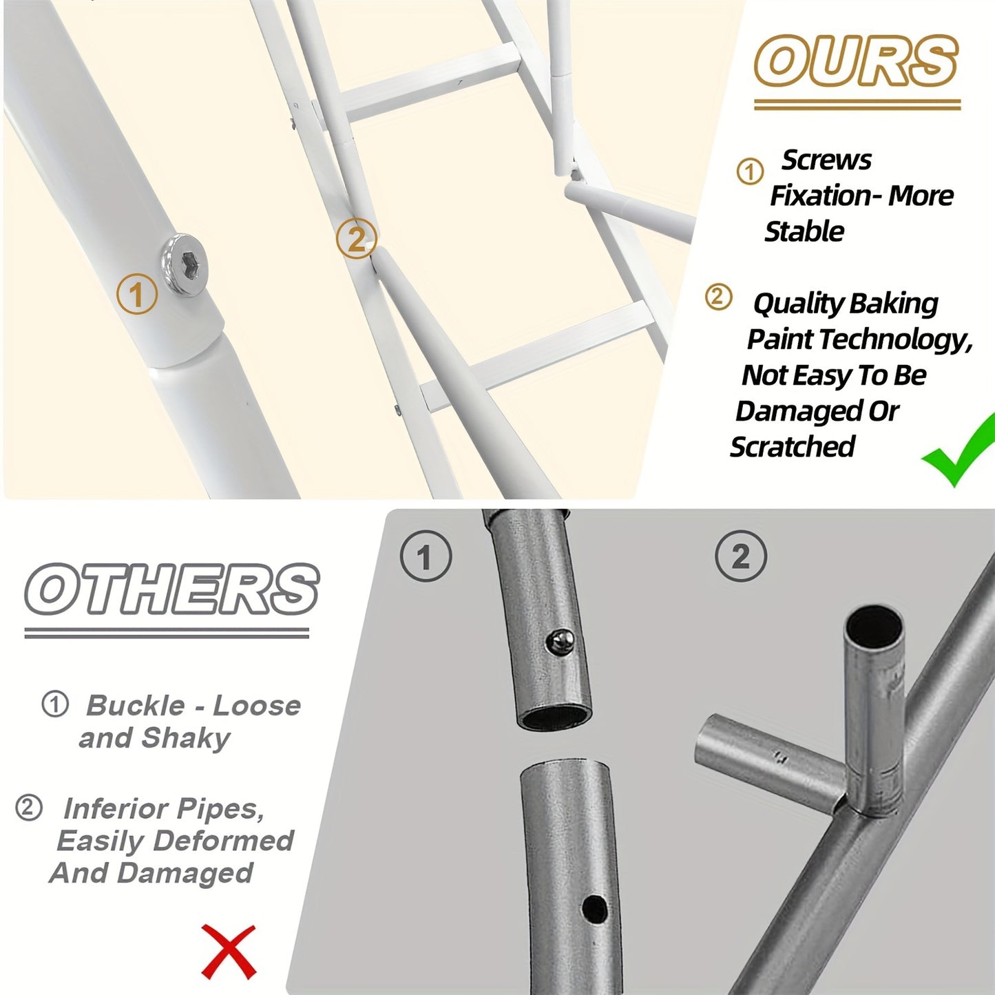 Elegant Heart-Shaped Metal Arch Backdrop - 6.5ft Tall, Rustproof Iron Flower & Balloon Stand for Weddings, Birthdays, Graduations & Youngsters Showers