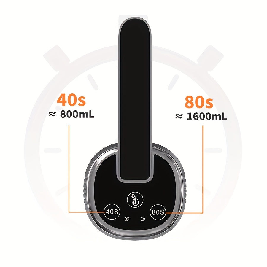 Outdoor Travel Camping Beach Electric Universal Water-Bottle Pump Dispenser 5-Gallon: KT077 Foldable Automatic Water Bottle Pump, Portable Electric Drinking Water Pump USB Charging 3.79-18.93 L Water Bottle Switch