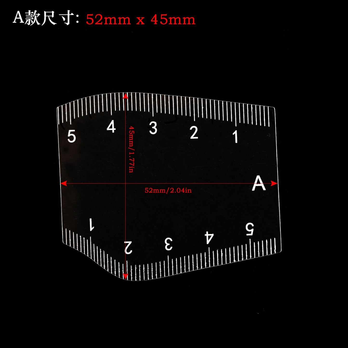 5 PCS Set Reusable Eyebrow Ruler Templates for Tattooing, Embroidery, And Shaping Eyebrows - an Ideal Tool for Accurately Measuring Eyebrows, Perfect for Beginners.