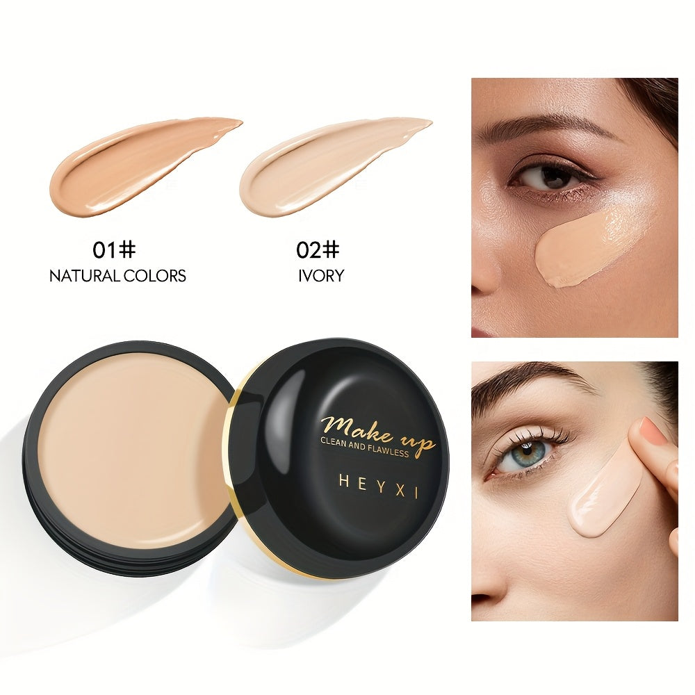 Full-Coverage Concealer for Mature Skin - Ideal for Natural Makeup to Cover Dark Circles, Spots, Marks, and Tear Troughs, with Long-Lasting Matte Finish