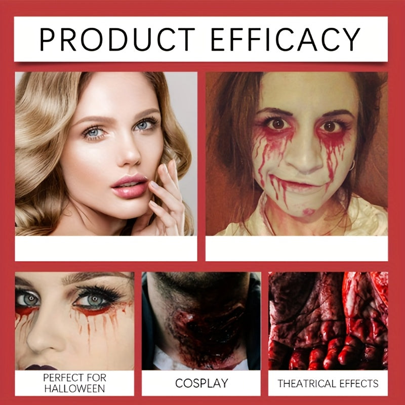 Halloween Party Makeup Fake Plasma Spray 30ml Cosmetics, Movie Props, Special Effects, Makeup, Festival Makeup, Easy to Use and Carry