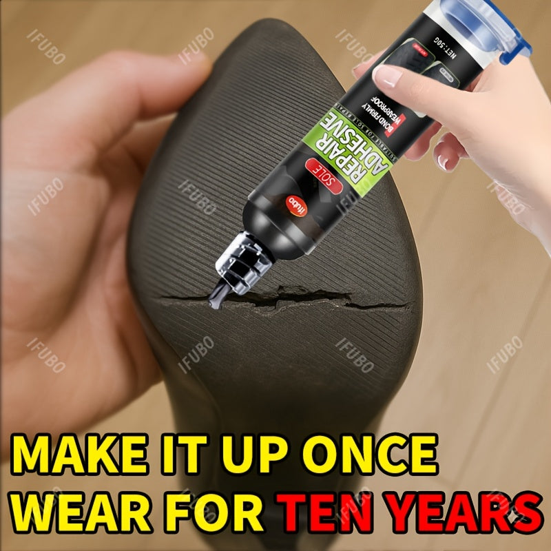 NEW Arrivals Heavy-Duty Shoe Repair Glue - No-Mess Application, Instant Strong Adhesion for Athletic, Sneakers, Boots - Long-Lasting Fix for cracks, holes, worn-out soles - Quick Step Temporary Solution for Runners, Gym, Trav