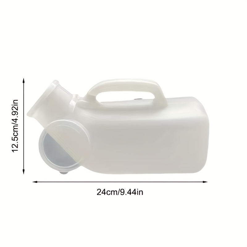 NEW Arrivals Urinal with Lid for Men, Plastic Urinal Bottle for Long Drives, Portable Urinal Bottle, Plastic Urinal Bottle, Long Distance Outdoor Travel Camping Hiking Emergency Urine Devices