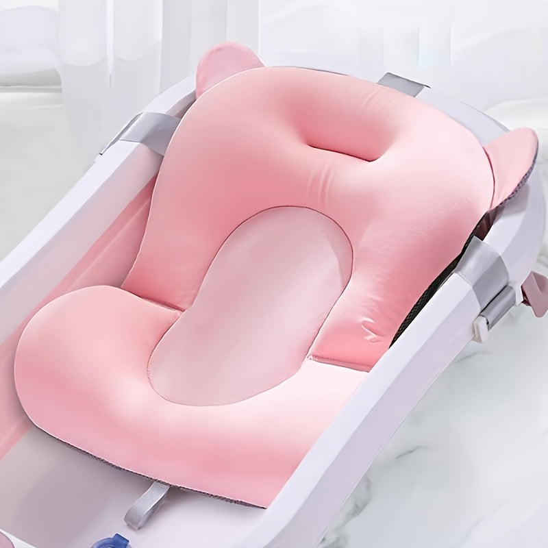 A Baby Float Pad with Adjustable Straps for a Comfortable Bathing Experience, Made of Breathable Polyester Mesh, Suitable for Both Boys And Girls in Bathtubs, a Must-Have for Expectant Parents, And a Perfect Gift for Babies f