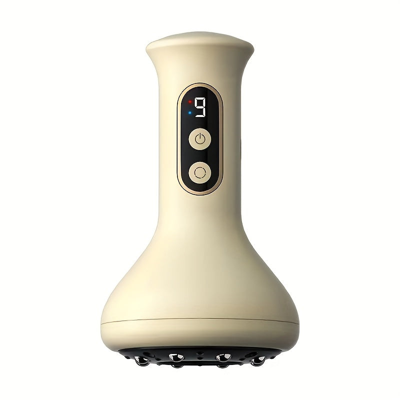 9-Speed Massage And Scraping with Adjustable Settings, Featuring USB Charging And a 1200Mah Lithium Battery, Equipped with 8 Steel Balls for Full Body, Including Legs, Arms, And Back, Ideal for Home Use