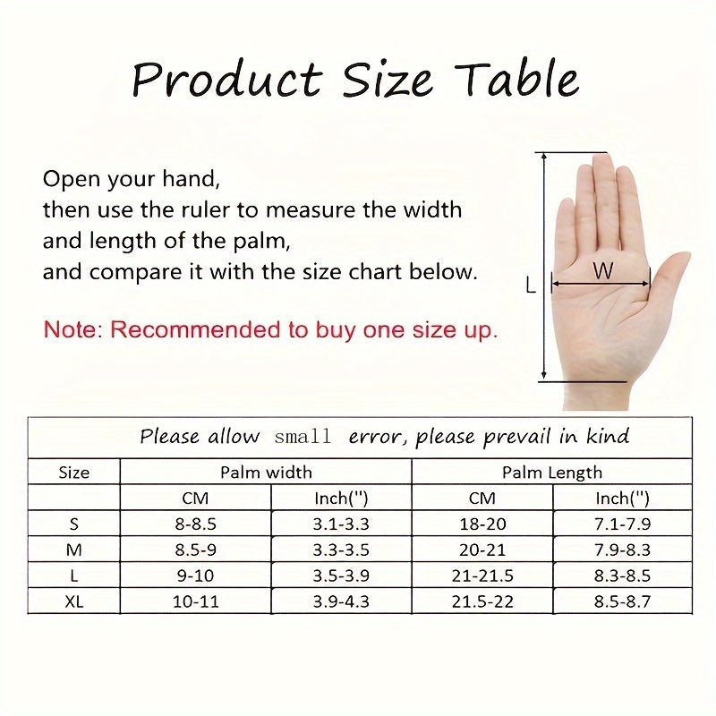 S-XL Size Autumn and Winter Sports Touchscreen Fleece-Lined Gloves for Men and Women, Versatile Outdoor Ski Snowboard Cycling Running Warm Gloves Sports Apparel Accessories