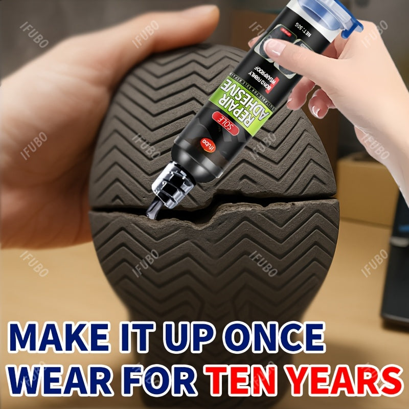 NEW Arrivals Heavy-Duty Shoe Repair Glue - No-Mess Application, Instant Strong Adhesion for Athletic, Sneakers, Boots - Long-Lasting Fix for cracks, holes, worn-out soles - Quick Step Temporary Solution for Runners, Gym, Trav