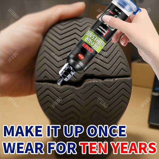 NEW Arrivals Heavy-Duty Shoe Repair Glue - No-Mess Application, Instant Strong Adhesion for Athletic, Sneakers, Boots - Long-Lasting Fix for cracks, holes, worn-out soles - Quick Step Temporary Solution for Runners, Gym, Trav