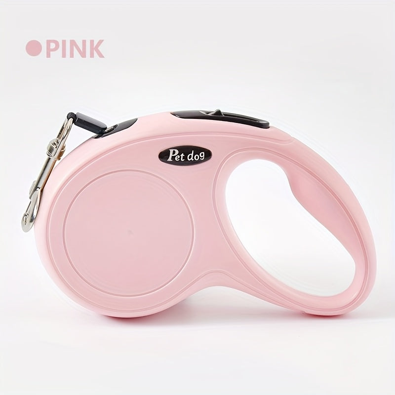 7 Colors Retractable Dog Leash | 10-foot ABS Leash for Outdoor Walking, Uncharged Power Mode