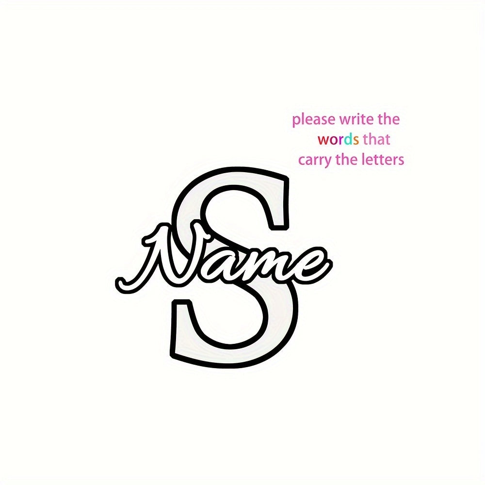 Customized bedroom personalized double-sided letter LED mirror light, USB power supply, suitable for room wall, bathroom, neon light mirror, Christmas Valentine's Day birthday gift (1pc)