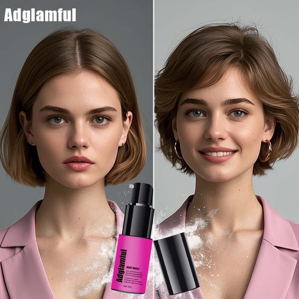 Adglamful Hair Volumizing Powder Spray | Instant Volume, Long-Lasting Oil Control, Ideal for Travel, Business Trips, and Emergency Use