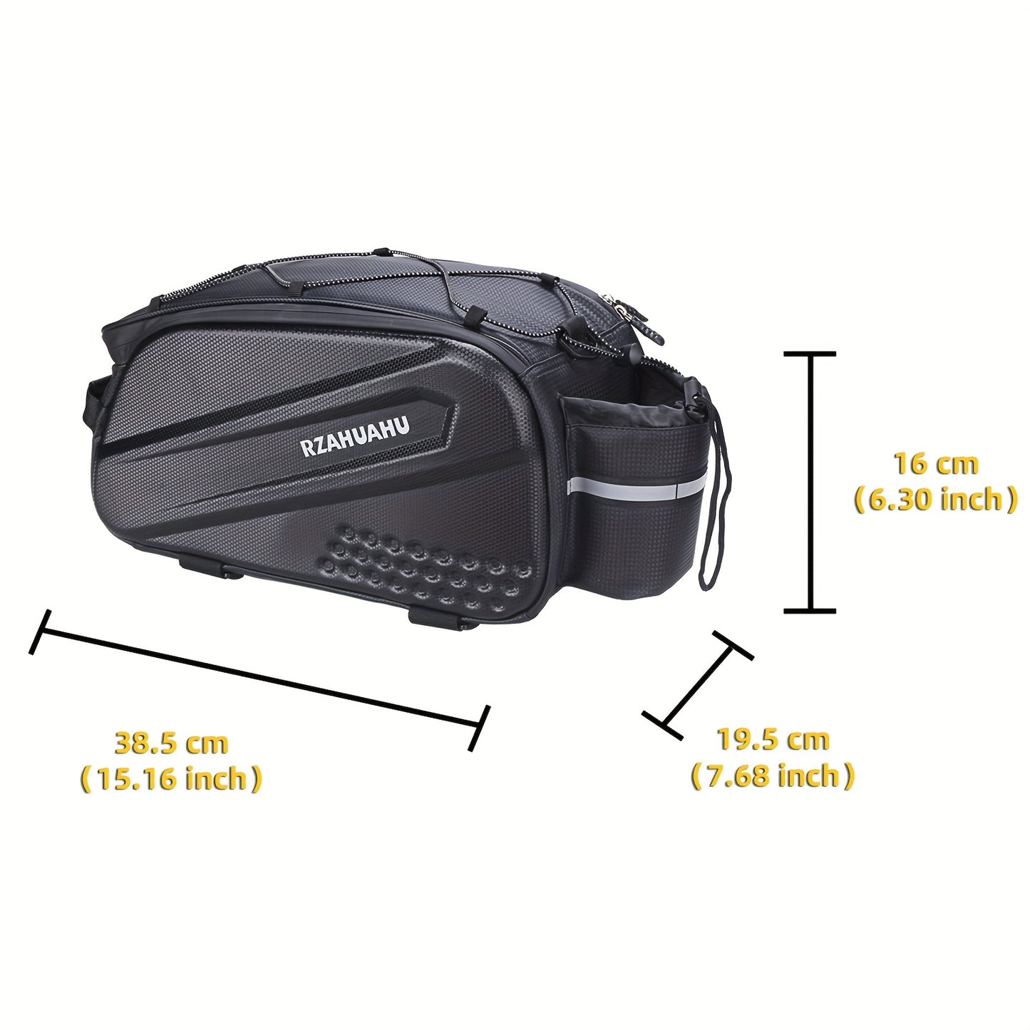 Bicycle Riding Bag, Rear Rack Bag, Mountain Bike Camera Sling Bag, Hard Shell Waterproof Rear Bag