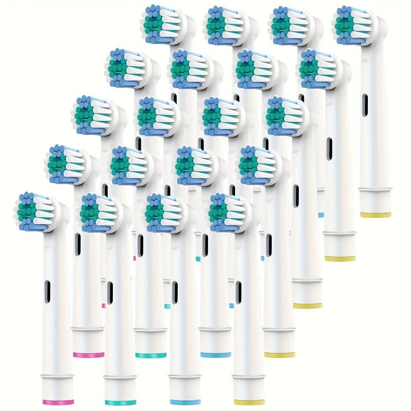 20/40 PCS Set Replacement Heads for Oral-B compatible electric toothbrush heads - Soft, durable replacement brush heads for enhanced oral care, 8/16/20/40 compatible Oral-B 1000/9600/3757/500/3000/8000/7500/7000/Pro replaceme
