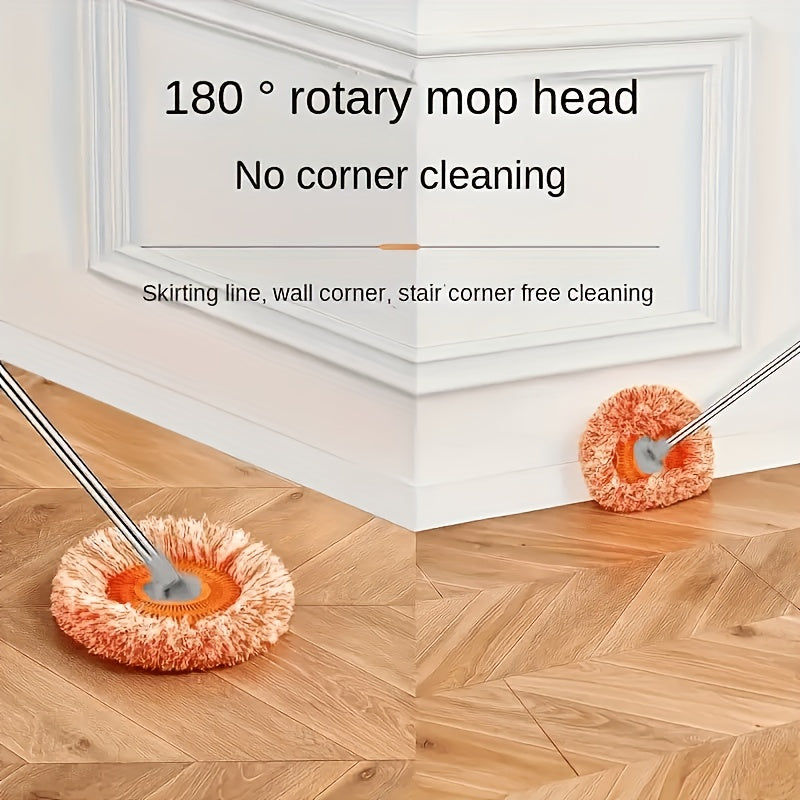1pc Extendable Ceiling Mop, Multi-Surface Dusting and Cleaning Tool, 27.94x100.0 cm, for Ceiling, Fans, Air Conditioners, Walls, Tiles, Glass, Car, No Electricity Needed, Ideal for Living Room, Bedroom, Bathroom, Kitchen