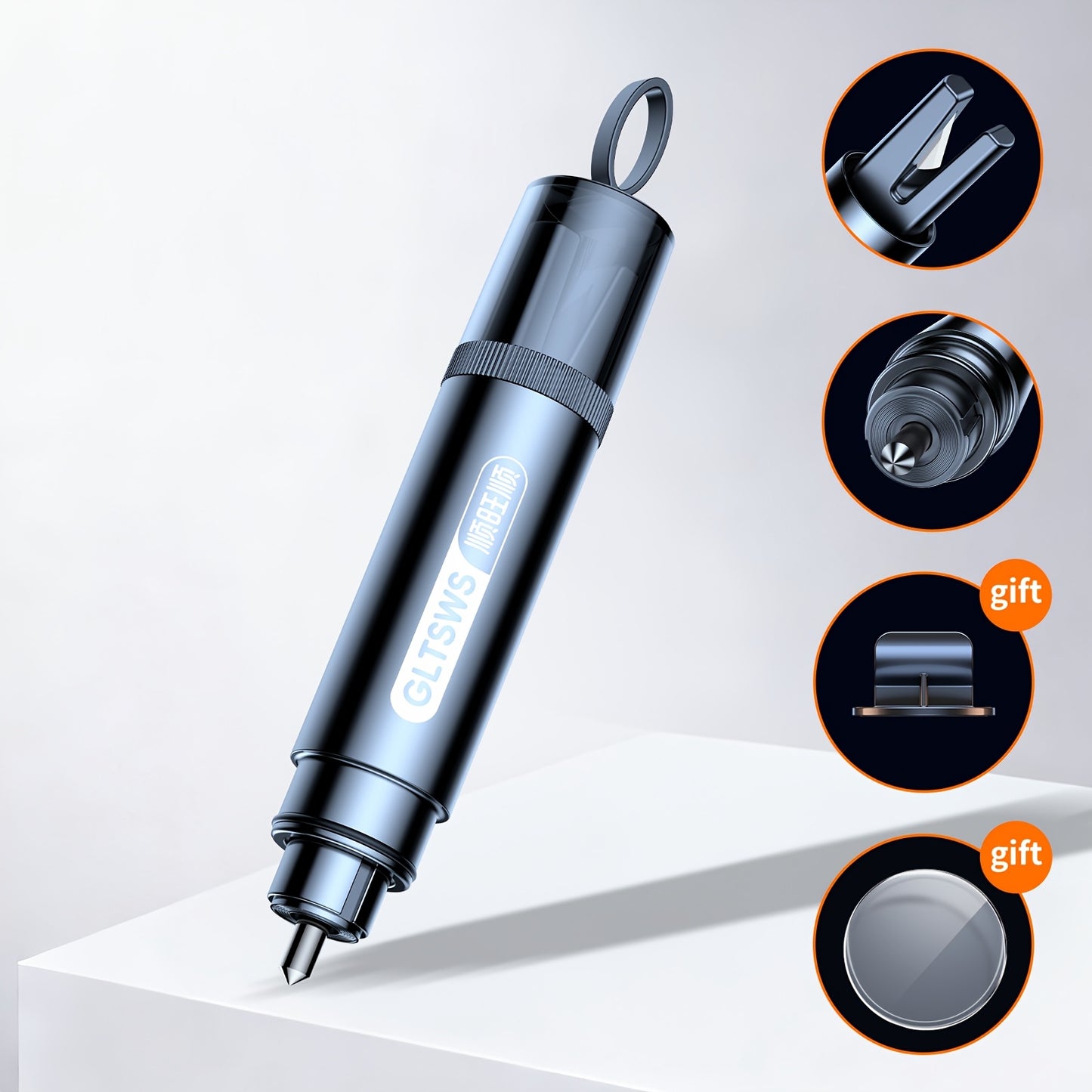 Emergency Safety Hammer - Car Window Breaker with Seatbelt Cutter, Portable Escape Tool for Vehicle & Home Use