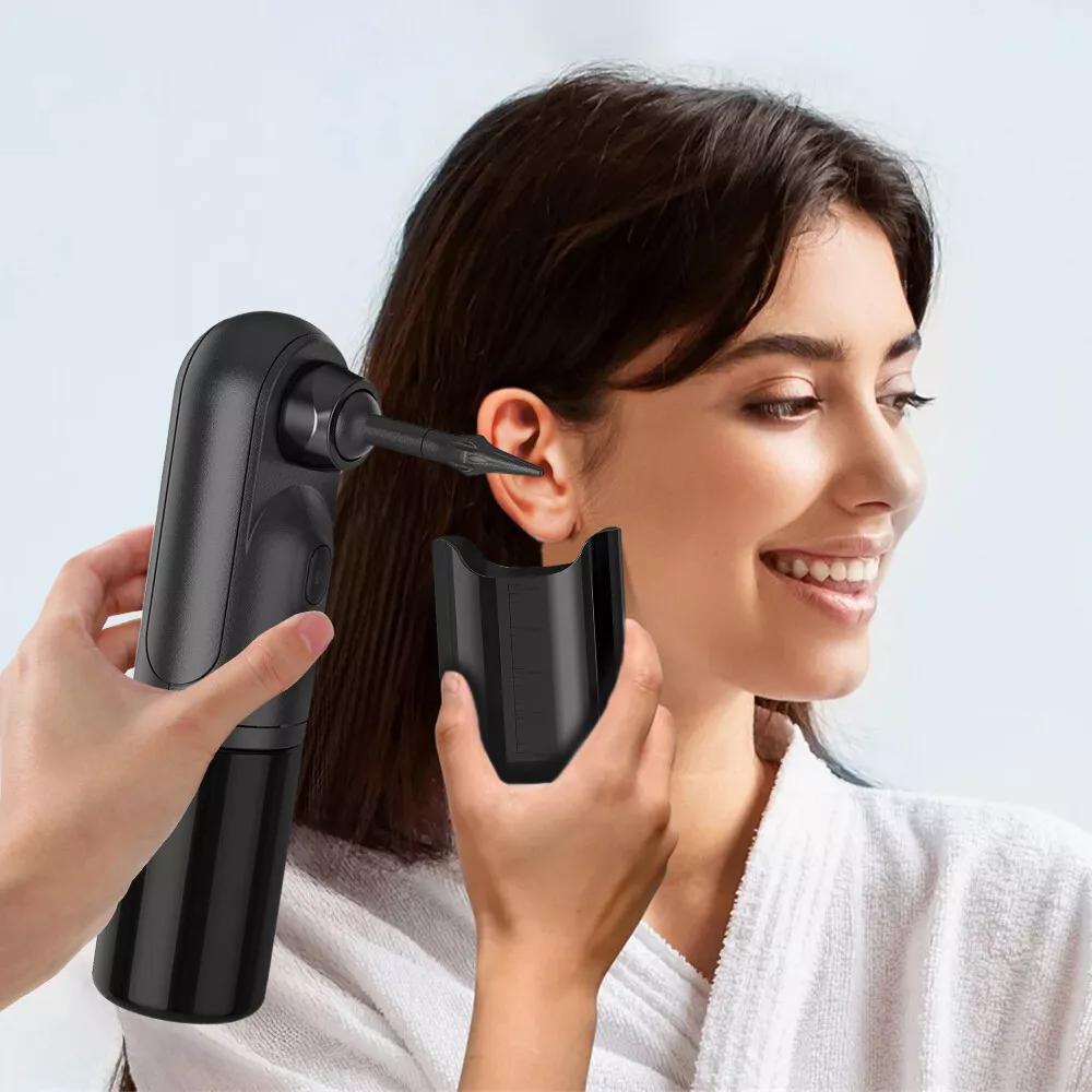 Full Set Professional Ear Wax Remover Kit - Dual-Chamber Isolation Tech, 3-Mode Pressure Control, 11 Tips with Warm Water & Visible Waste Tank, USB-C Charging, Ideal for Soft & Hard Earwax, Efficient Ear Cleaning Solution|Dig