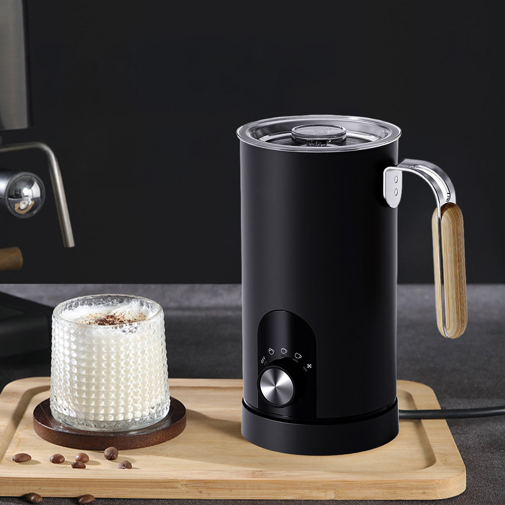 1pc Electric Milk/Coffee Mixer, Fully Automatic Milk Frother, 5 Milk Froth Modes/3 Capacity Options, Stainless Steel Material, Very Suitable for Chocolate, Coffee, Milk, Latte Foaming and Heating, a Must-Have for Modern Kitch