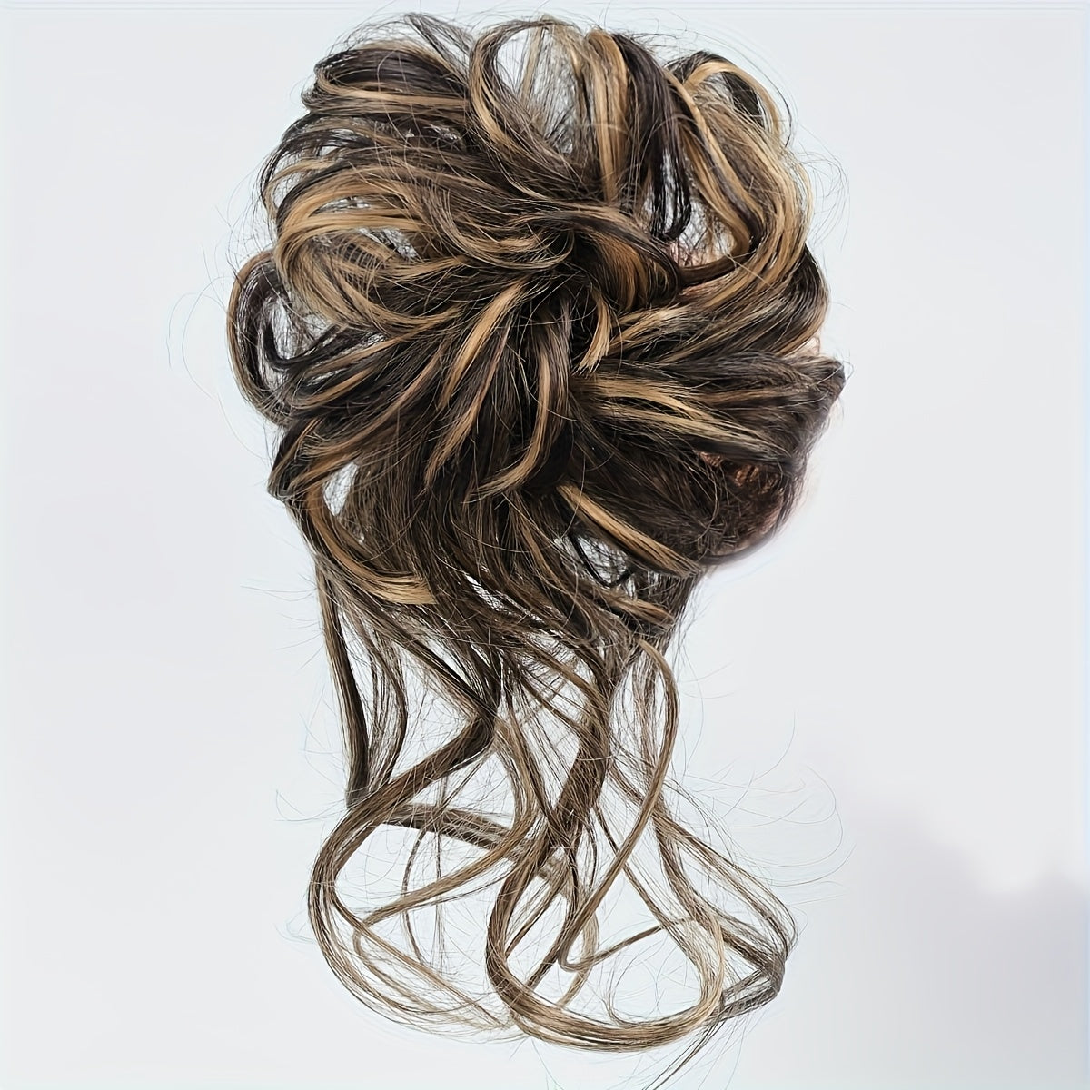 8-Inch Long Natural-Looking Synthetic Hair Wig with Elastic Headband - Easy to Apply, Perfect for Daily Wear, Versatile Hairpiece for All Occasions, Hair Wig, Versatile Hairpiece, Easy Application Wig