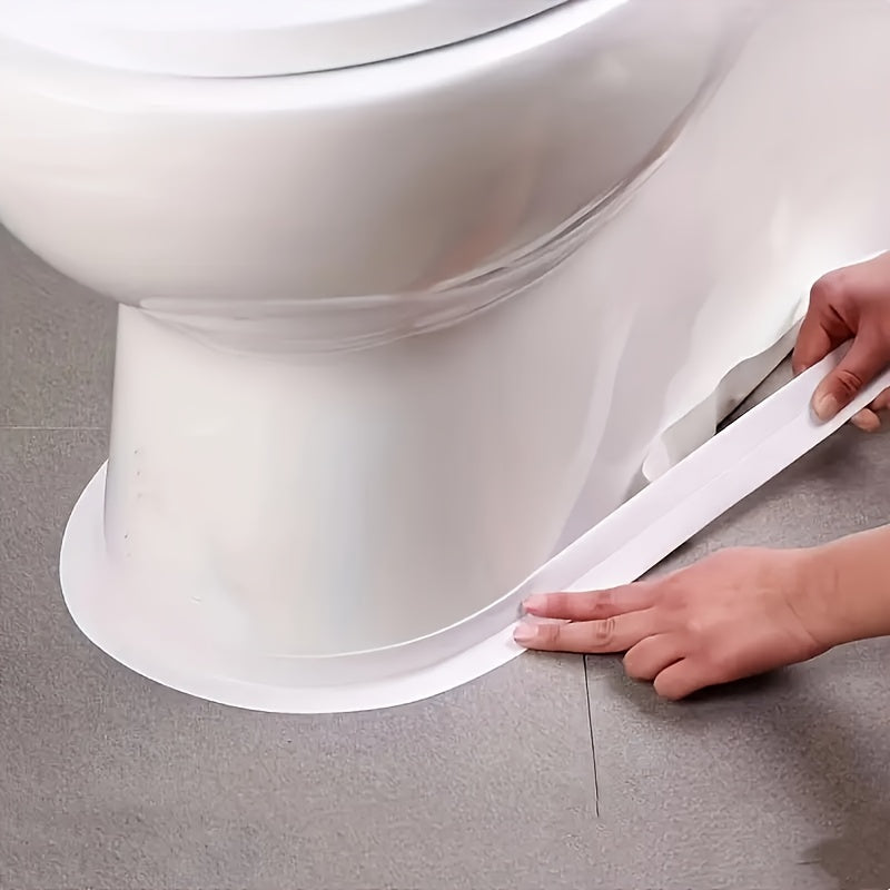 7 Rolls Set Sealing Tapes of Self-Adhesive PVC Waterproof Sealing Tape, Suitable for Shower Room, Kitchen, Bathroom and Corner Decoration Repair Tools Sets