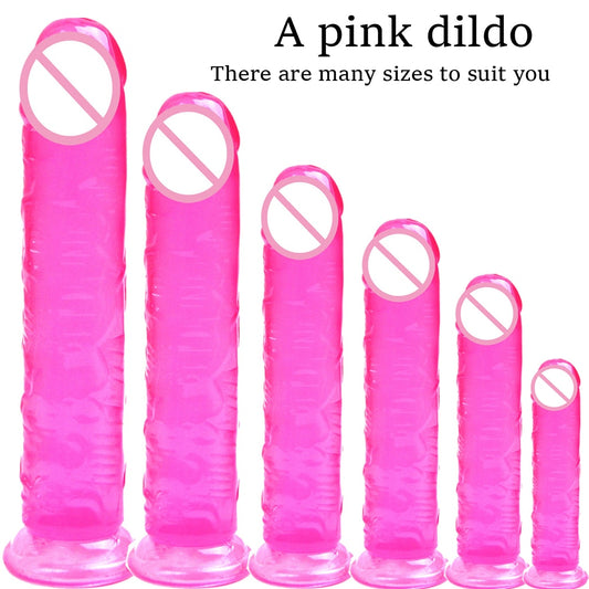 Cock Sex Toys Gode Adults 18 Anal Dildo God Rubber Penis Strap-on Realistic Big Shop Silicone Women Plug Butt Woman Glass