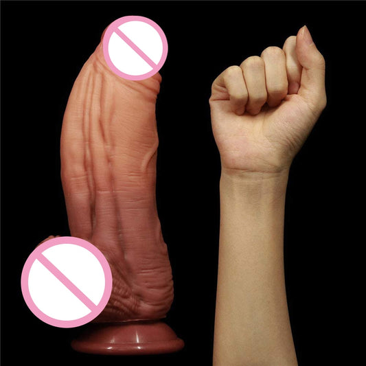 Adult 10.6 Inch Huge Dildo with Suction Cup Dildo for Anal Lifelike Dildo Realistic Sex Toys for Woman Adult Sex Shop 18+ Good