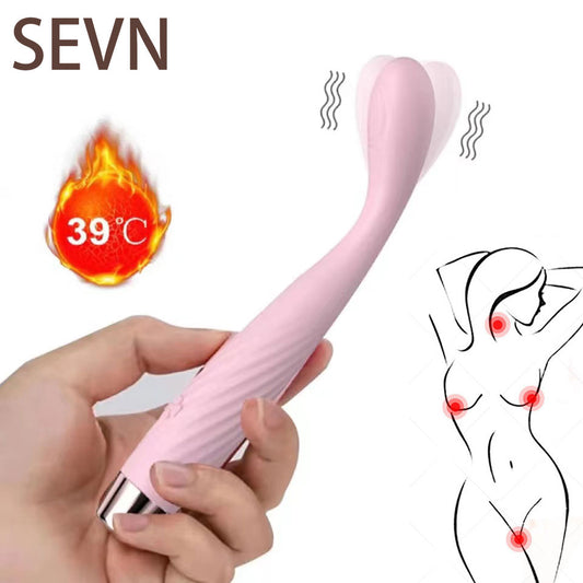 Beginner G-Spot Vibrator for Women Nipple Clitoris Stimulator 8 Fast Seconds to Orgasm Finger Shaped Vibes Sex Toys for Adults