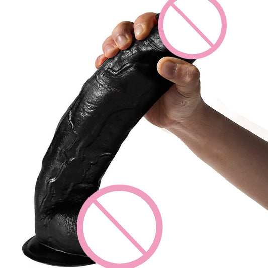 Adult 11 inch Huge Realistic Dildo Silicone With Suction Cup G Spot Stimulate Toys For Woman