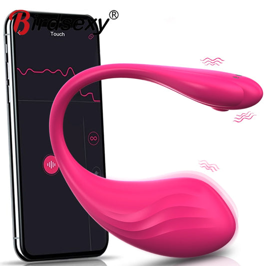 Wireless Sextoy Vibrating Egg Remote Vibrators Powerful App Control G Spot Dildo Vagina Massager Bluetooth For Women Clitoris 18