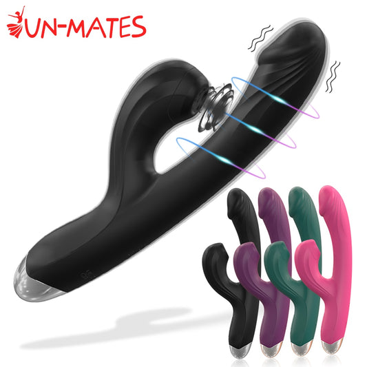 Rabbit Sucker G Spot Vibrator for Women 20 Powerful Modes Clit Vagina Stimulator Anal Plug Dildo Sex Toy Female Goods for Adults