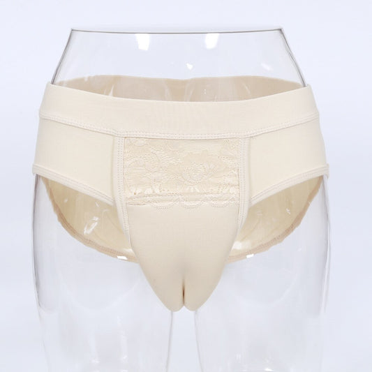 Fake Vagina Camel Toe Pad Can be insert on Underwear Sexy Vagina Sexy Hidden jj Cosplay for Crossdresser Transgender Shemale