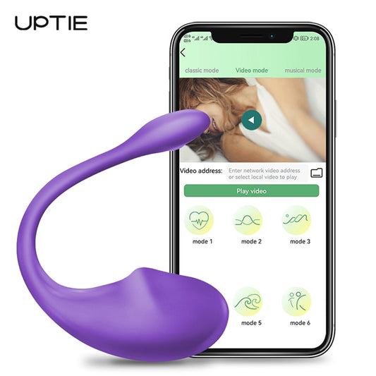 Vibrator Love egg Bluetooth APP Wireless Remote Control for Women Vaginal Balls Female Clitoral Stimulator Toys for Adults 18